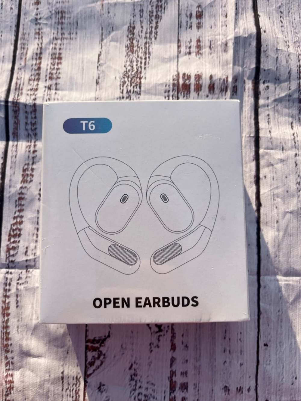 Open Earbuds Wireless Headphones -black